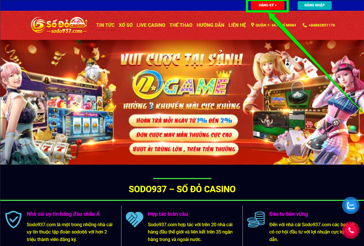 Số Đỏ Casino Hướng Dẫn Đăng Ký Tài Khoản Bằng Hình Ảnh 2022